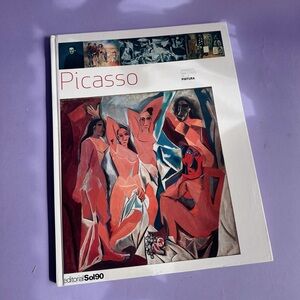 Grandes Maestros de la Pintura Pablo Picasso Art Hardcover Coffee Table Book